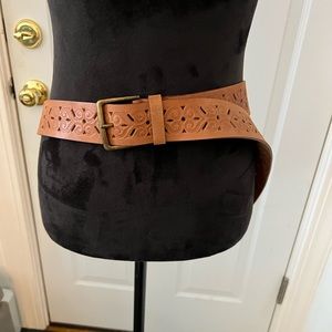 Genuine leather belt